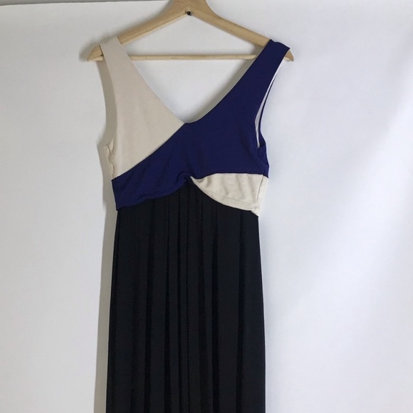 Maeve By Anthropologie Elysian Maxi Color Block Grecian Dress XS - Picture 7 of 11